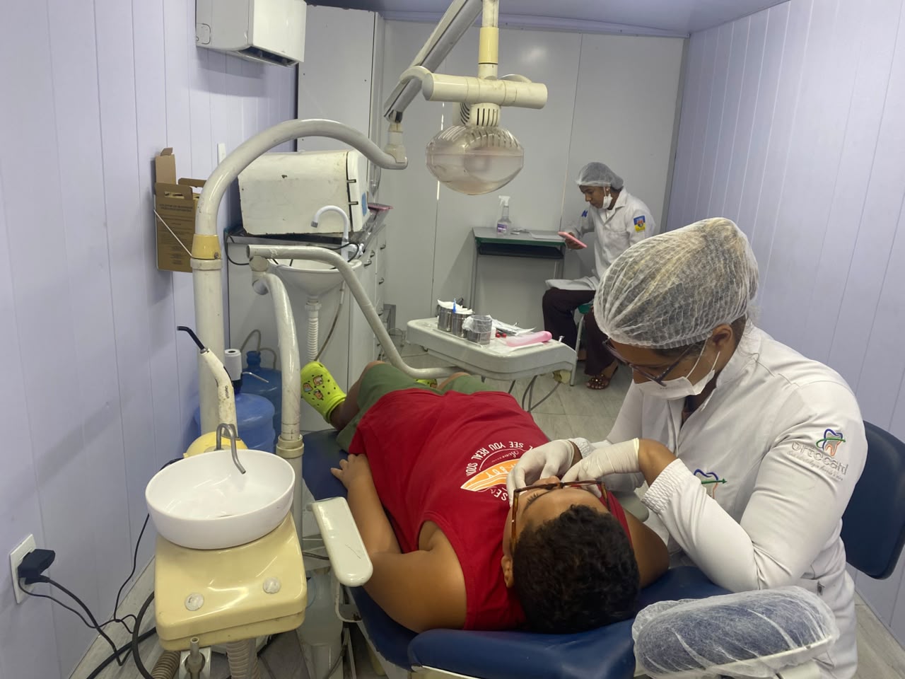 Atendimento odontológico durante semana da pessoa com deficiência