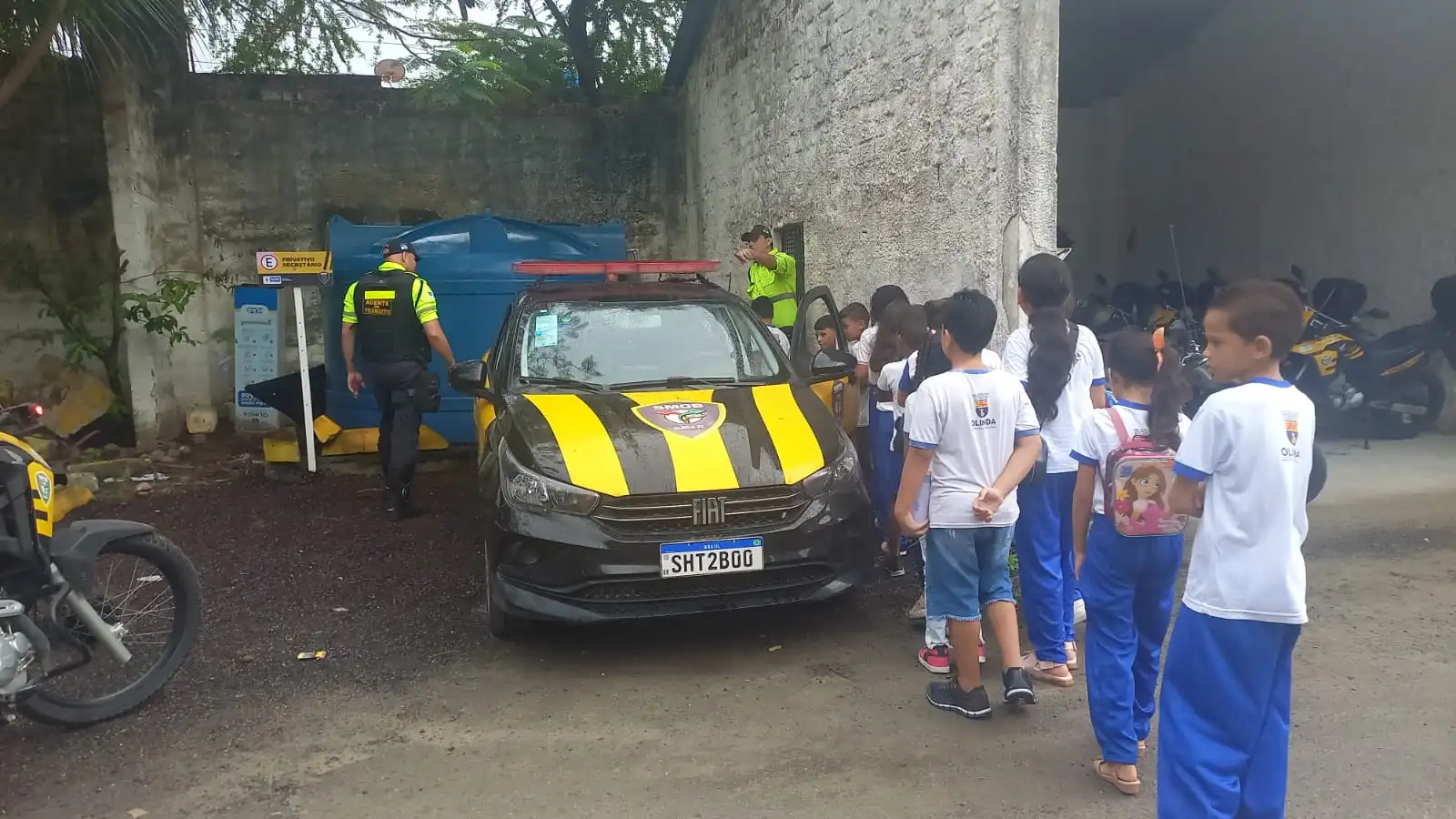 Escolas De Olinda Tem Aulas De Educacao No Transito Em Visita A Secretaria De Mobilidade