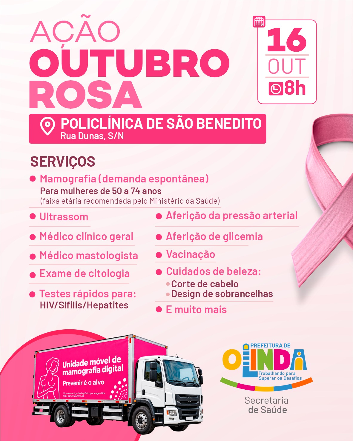 Ação Outubro Rosa