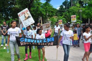 Caminha contra o abuso e a exploração sexual de crianças e adolescentes. Foto: Ádria de Souza/Pref.Olinda