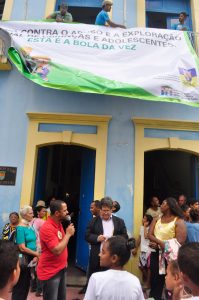 Caminha contra o abuso e a exploração sexual de crianças e adolescentes. Foto: Ádria de Souza/Pref.Olinda