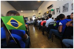 Cerimônia de abertura da I Copinha Olinda de Futebol. Foto: Luiz Fabiano/Pref.Olinda