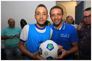 Cerimônia de abertura da I Copinha Olinda de Futebol. Foto: Luiz Fabiano/Pref.Olinda