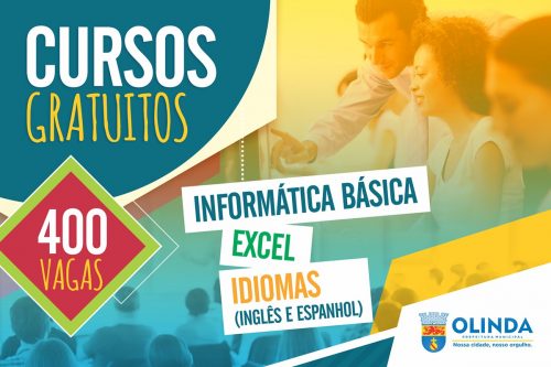 Cursos gratuitos de Idiomas: matrícula grátis